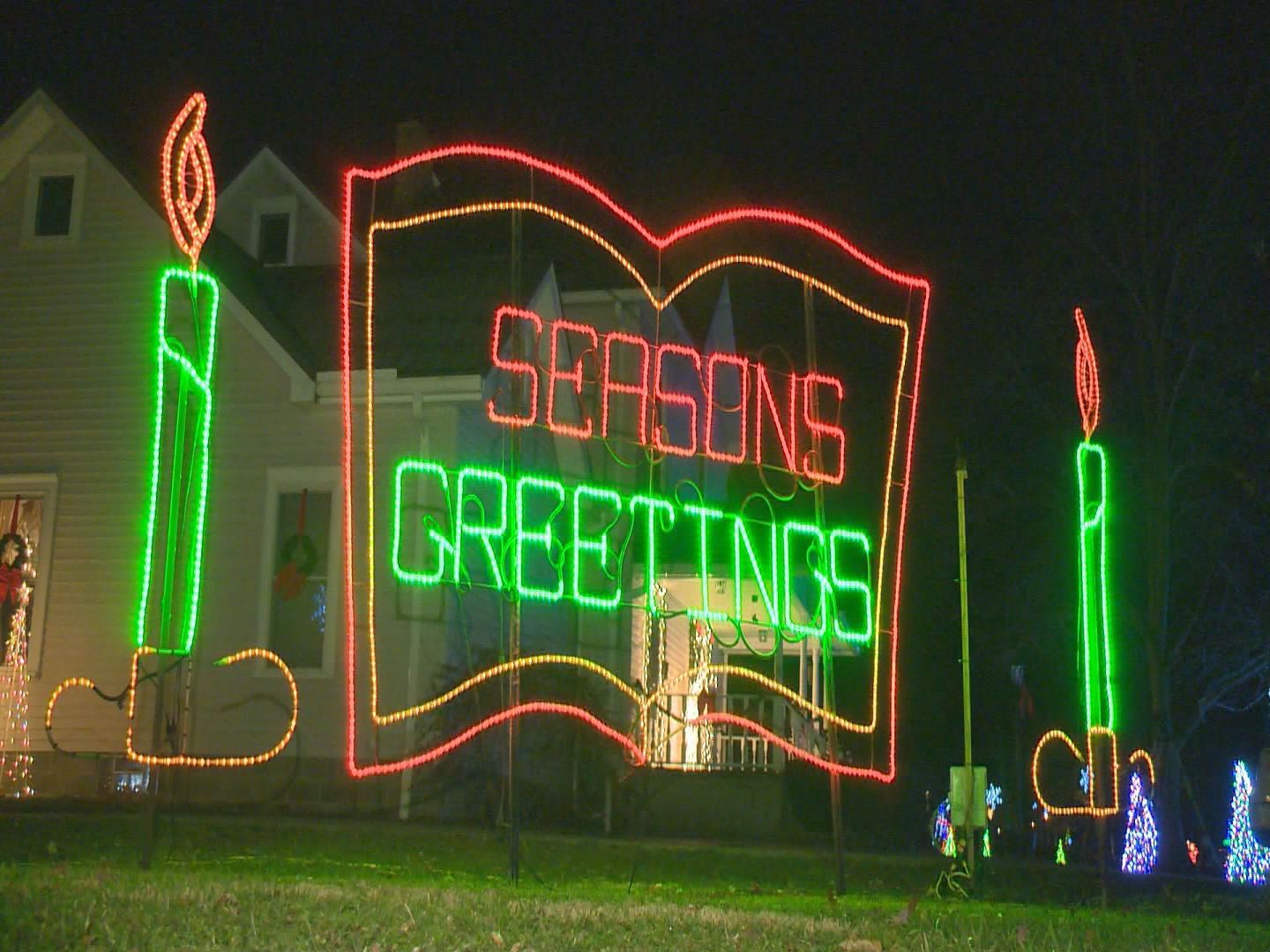 Canfield Christmas Light Display continues to grow