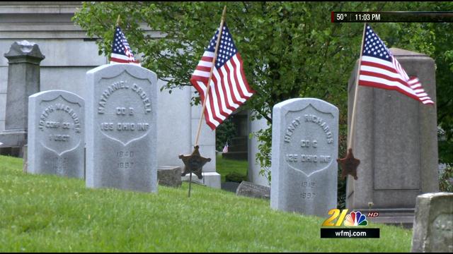 Struthers AMVETS places flags at graves of military veterans at ...