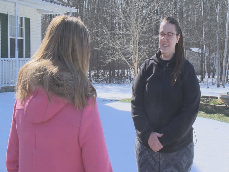 Neighbors in West Farmington say they were startled by the loud explosion type sound late Saturday night.