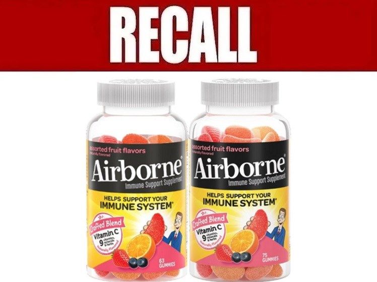 Valley Sam's Clubs included in stores with recalled Airborne Gummies