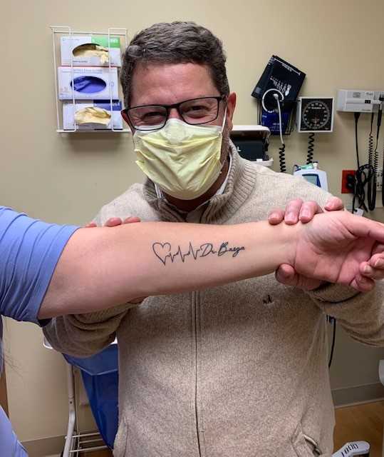 Kevin Watson on Twitter The pain of a tattoo at 55 years old is nothing  compared to the pain of open heart surgery at 32 days   httpstco5qnlaHANwE  Twitter