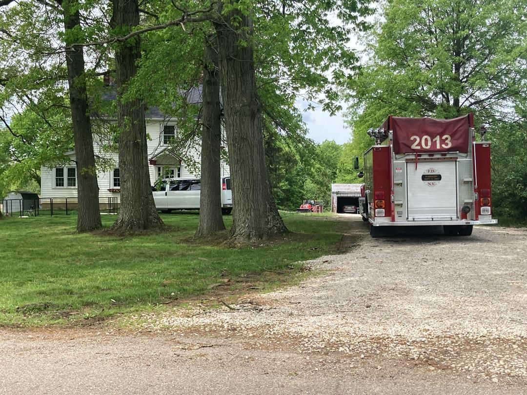 Palmyra Fire Chief Three yearold caught garbage on fire with propane torch