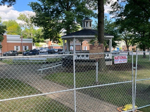 Canfield Gazebo project almost underway
