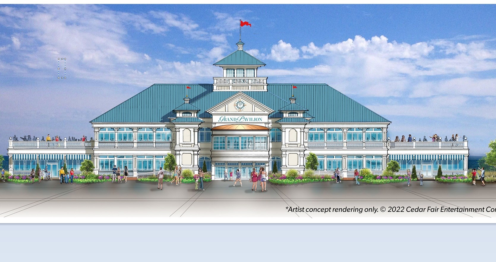 New coaster, Grand Pavillion centerpieces of Cedar Point's 'Boardwalk' plans