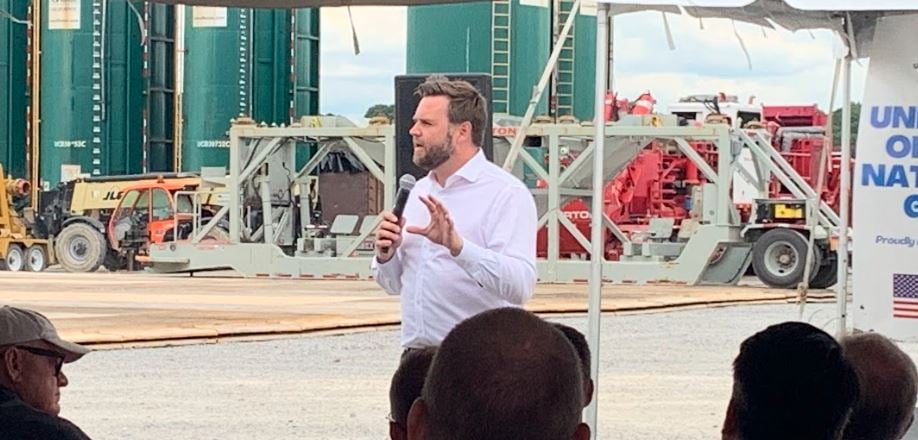 Ohio U.S. Senate candidate J.D. Vance makes a stop in Columbiana County