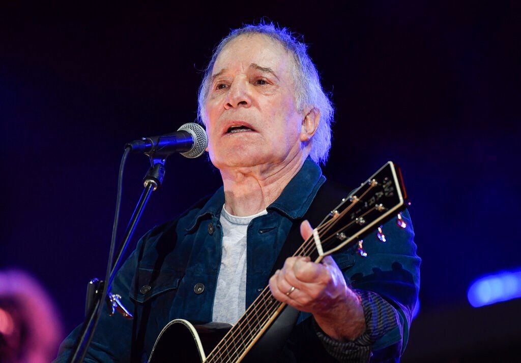 Singer-songwriter Paul Simon performs at Global Citizen Live in Central Park on Saturday, Sept. 25, 2021, in New York.