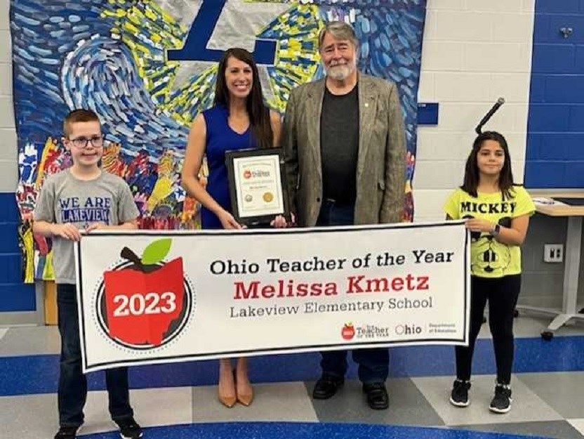 Lakeview educator named Ohio Teacher of the Year