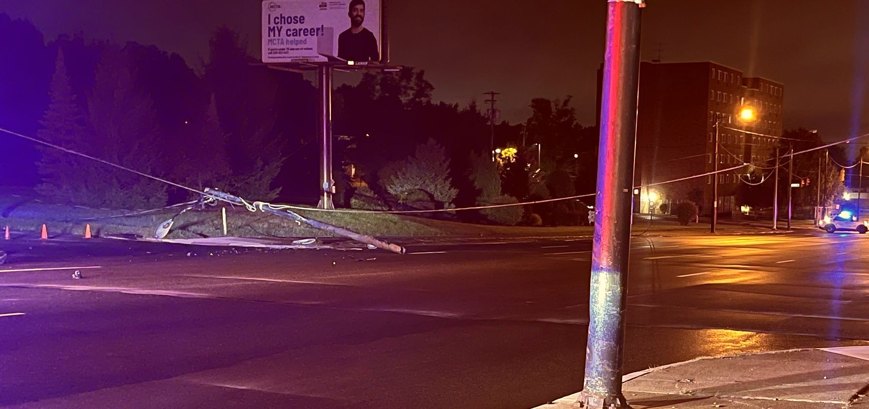 Hit and run crash closes part of Youngstown's Market Street