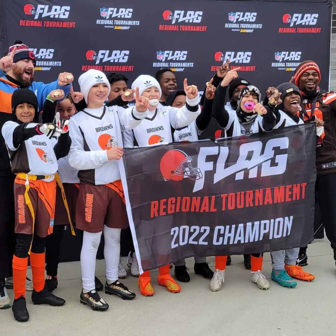 NFL FLAG Cleveland Browns Regional Tournament