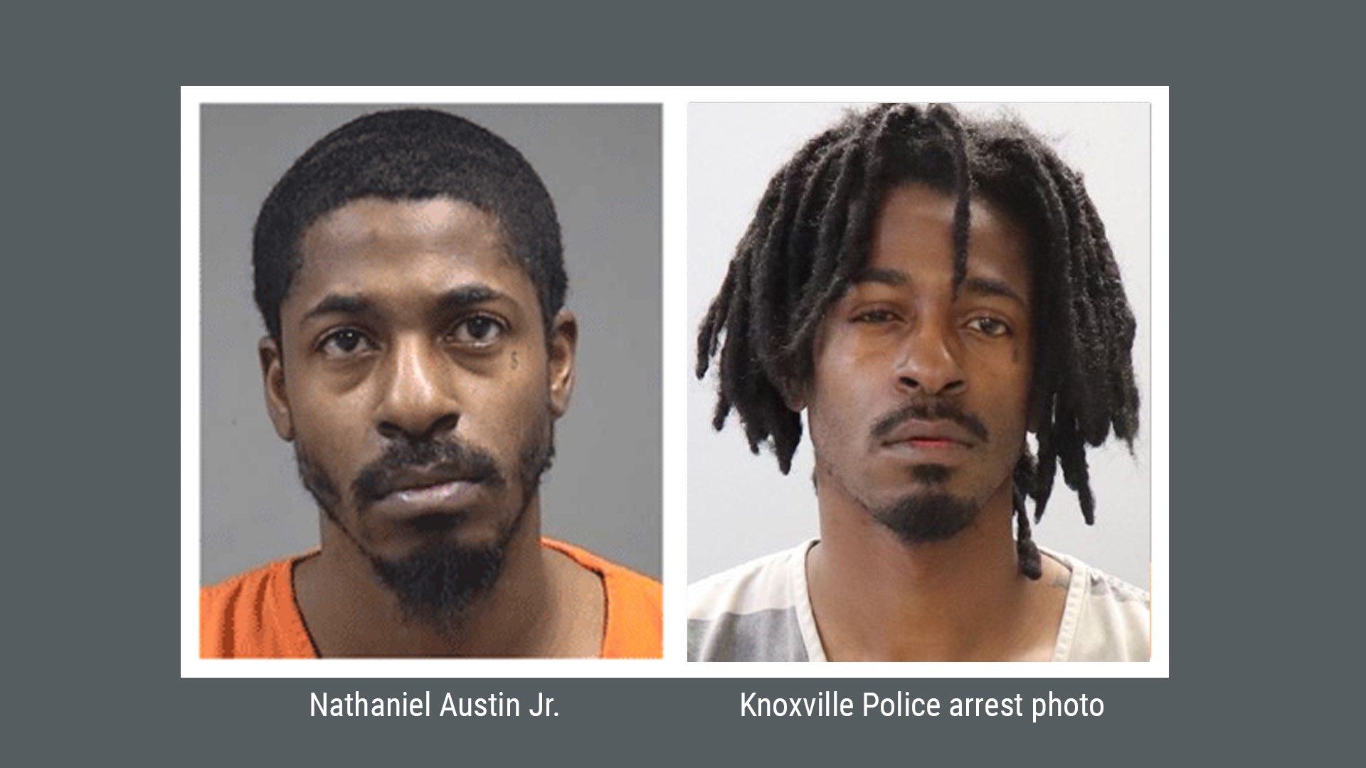 Nathaniel Austin Jr. (photo on right courtesy of Knoxville Police Dept.)