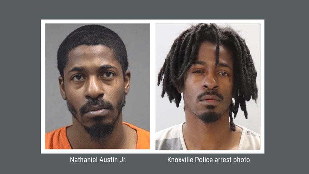 Nathaniel Austin Jr. (photo on right courtesy of Knoxville Police Dept.)