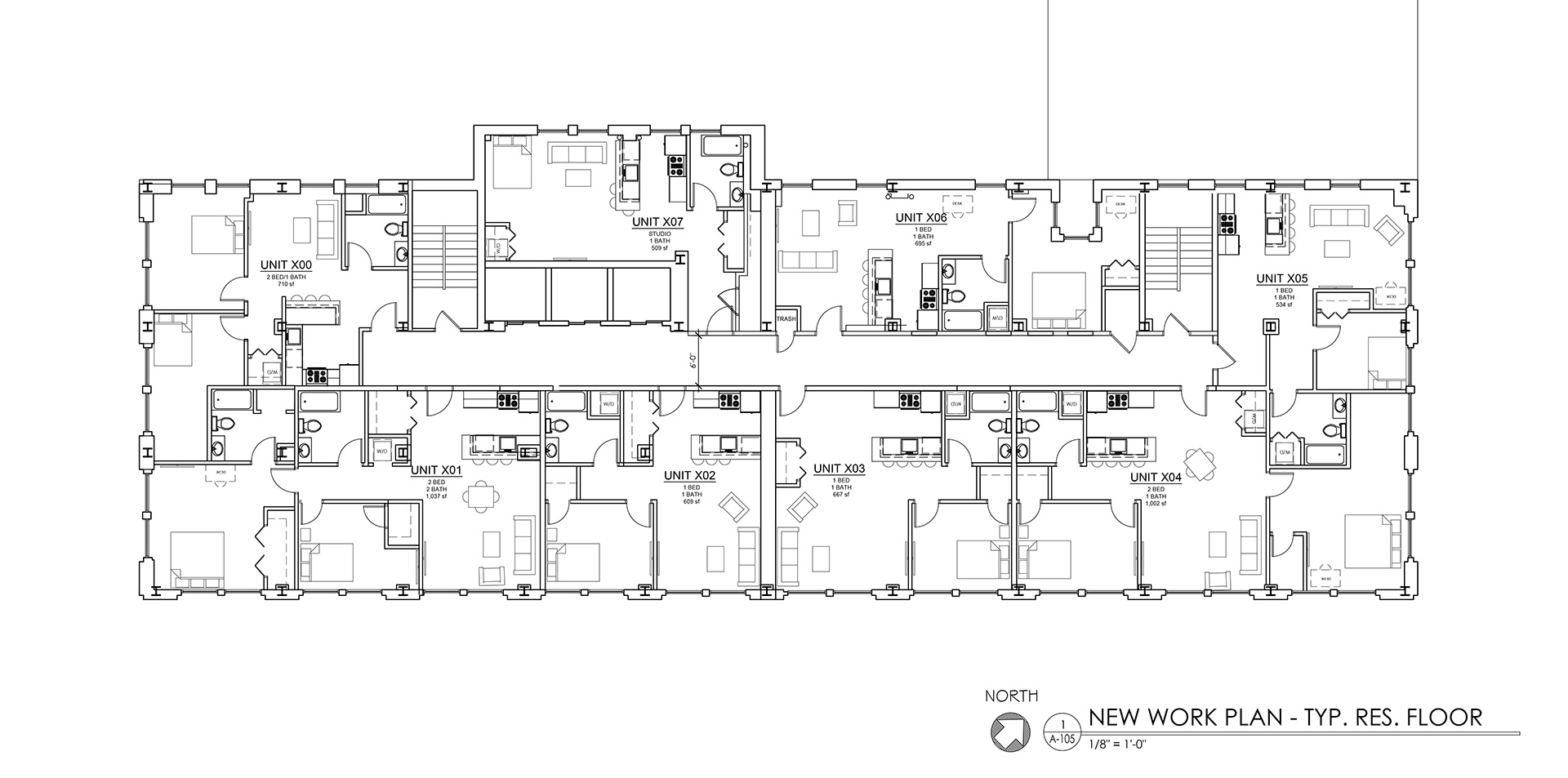 A typical floor Plan for 23 Federal Plaza. Source: A Neider Achitecture