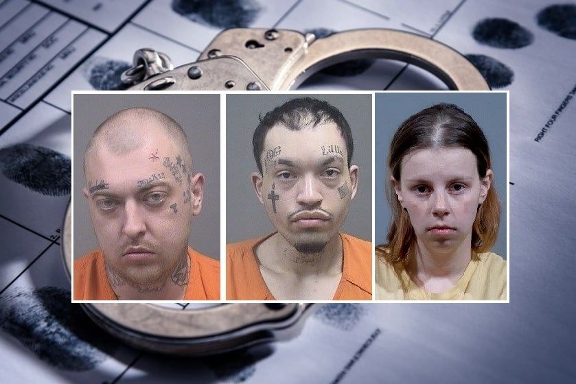 Austin Chace (L) Johnnathen Figueroa (C) LaNite Rider (R)