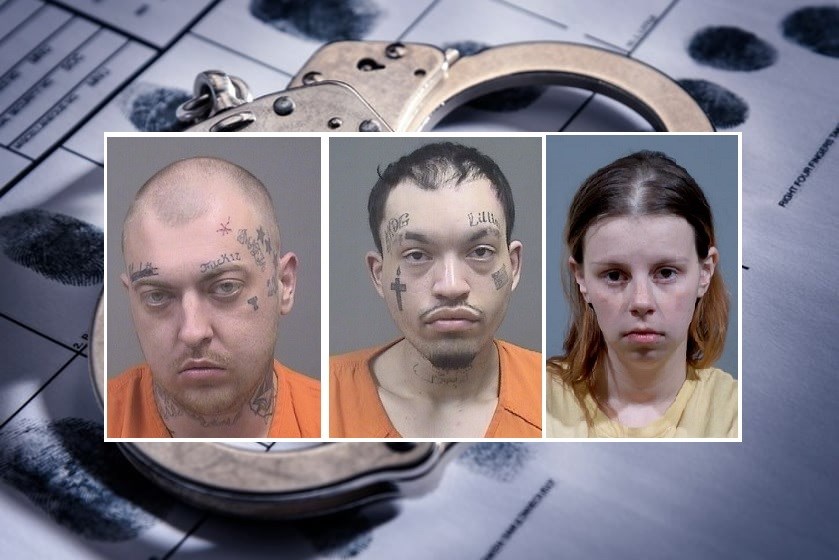 Austin Chace (L) Johnnathen Figueroa (C) LaNite Rider (R)