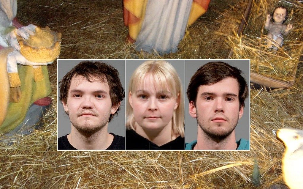 Tanner Caldwell (L) Madeline Dillon (C) Nathan Crouse (R)