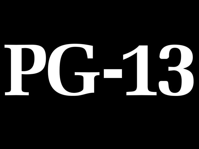 Black Pg 13 Logo