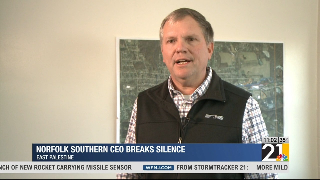 Norfolk Southern CEO Breaks Silence On Train Derailment WFMJ Com   24141223 G 