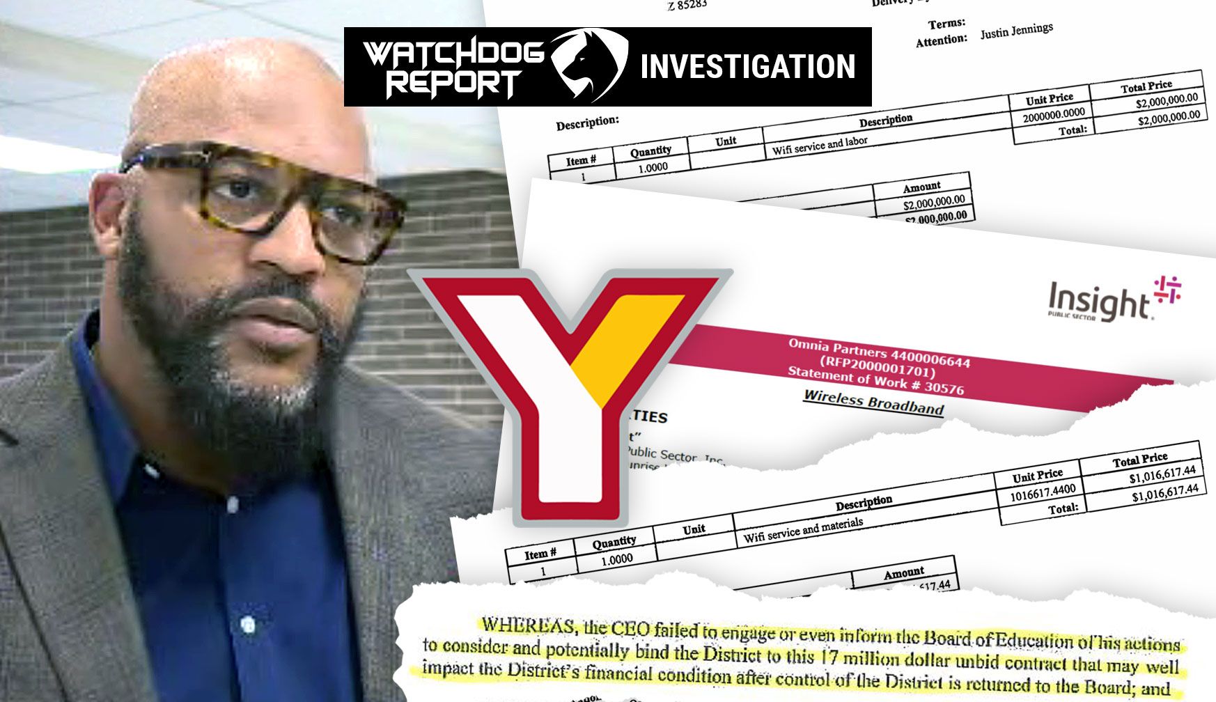 Former CEO, current superintendent of YCSD spent more than $5 million for federal funds for a citywide internet plan, and then canceled the project.