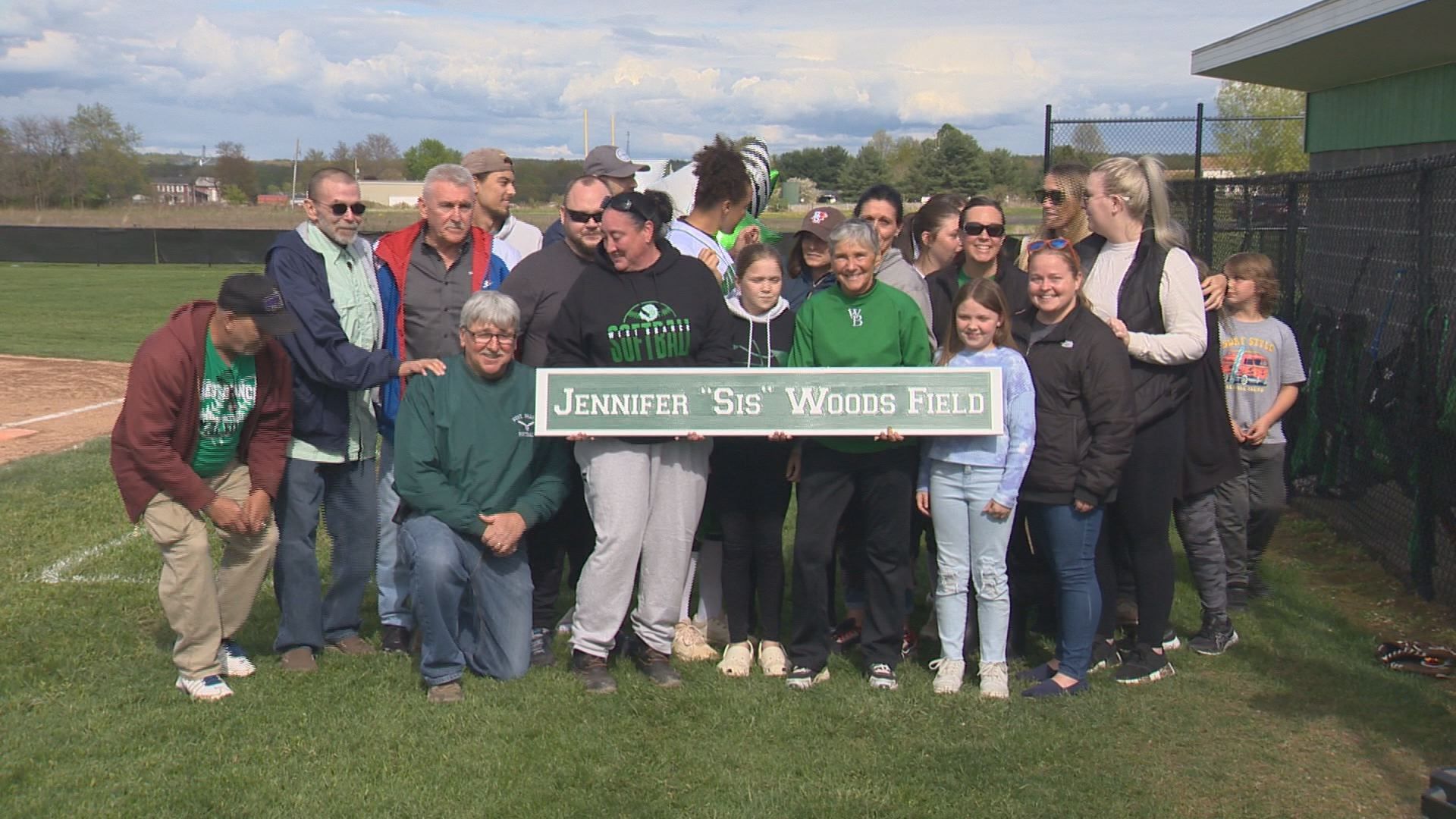 West Branch renames softball field after longtime coach Sis Woods