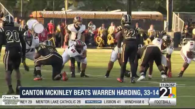 Ohio high school football: Canton McKinley vs. Lake in Federal League