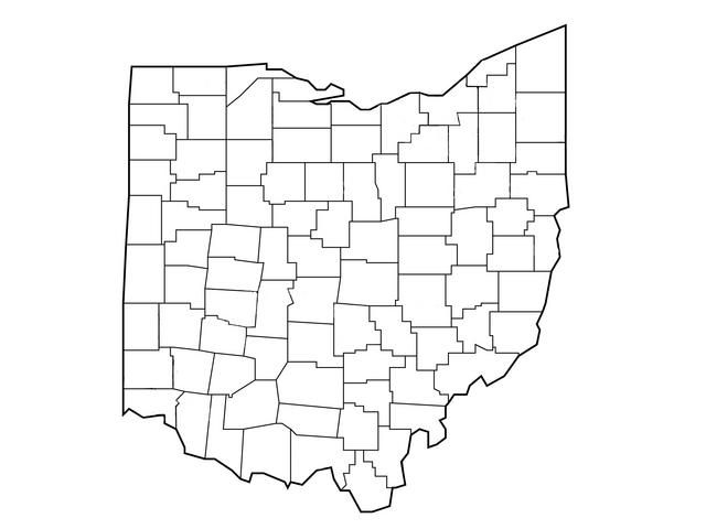 Central Ohio County Map Central Ohio Counties Lead In Population Growth - Wfmj.com