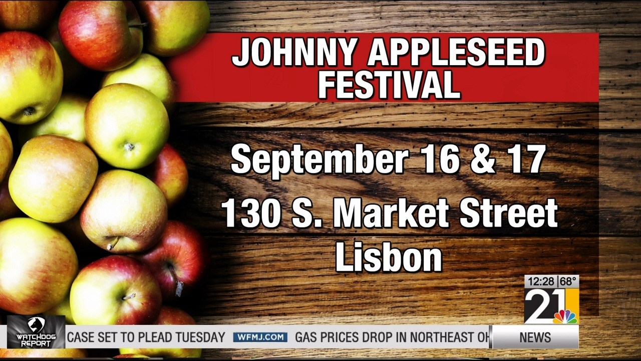 Lisbon set to host 55th annual Johnny Appleseed Festival