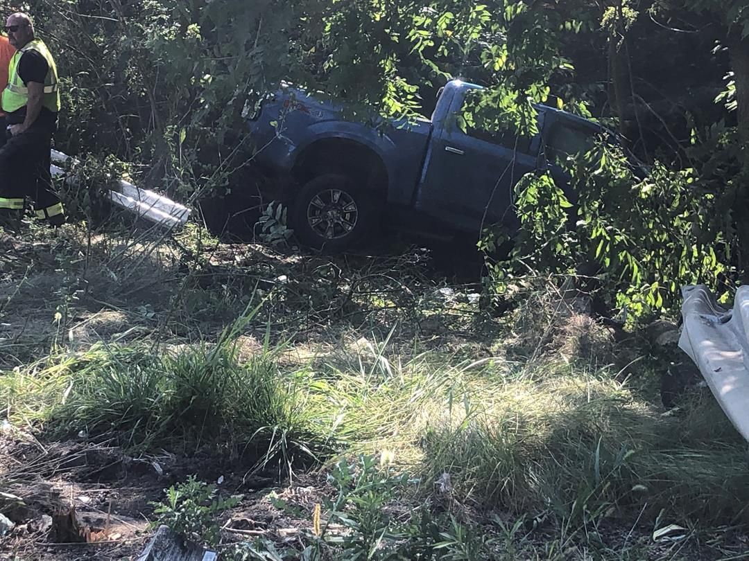 Two injured after accident in Salem Township