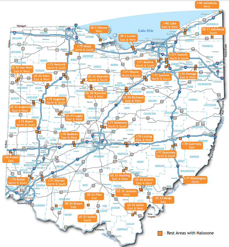 Narcan Overdose Reversal Kits To Be Installed In Rest Stops Across Ohio   25188557 G 