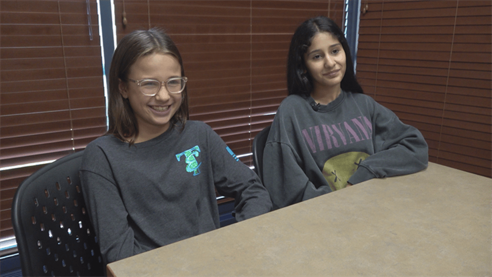 Left: Luciana Kolat, Right: Jenna Omar