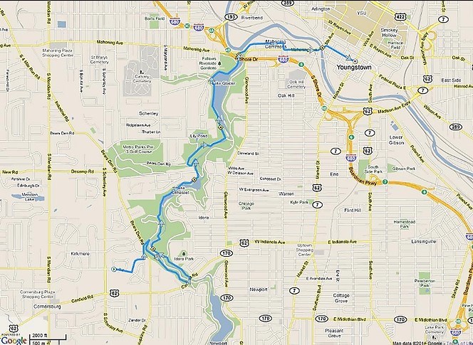10K Course Map