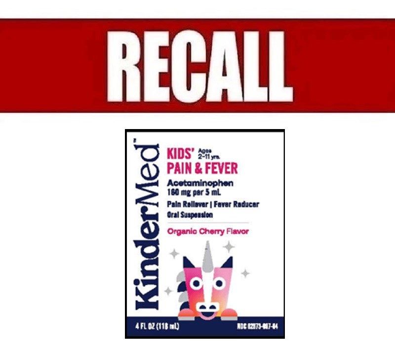 Children's pain medication recalled due to ingredient instability