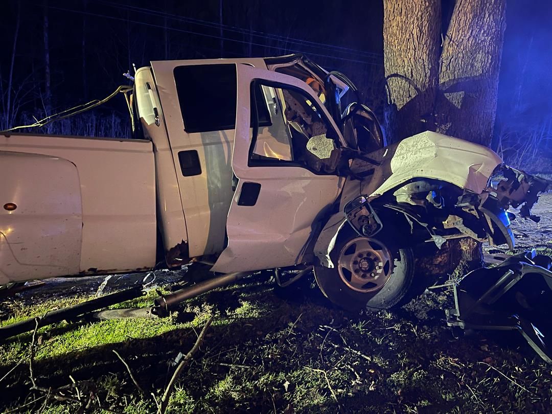 Jaws of life used to save driver from car after crash in Goshen