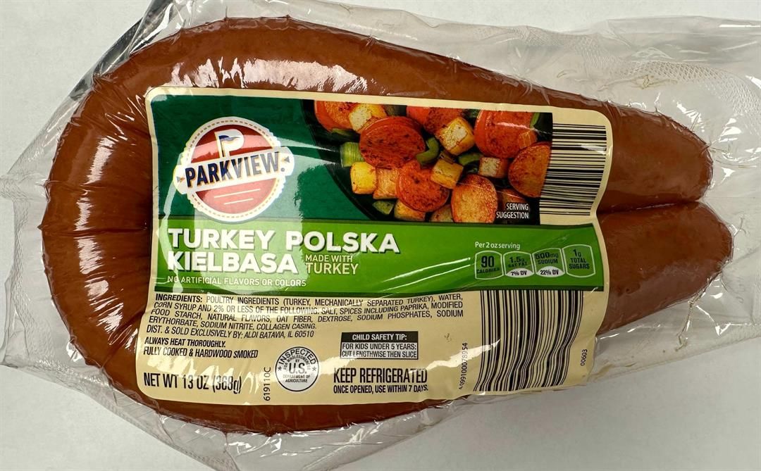 Kielbasa sold in Ohio recalled over contamination concerns