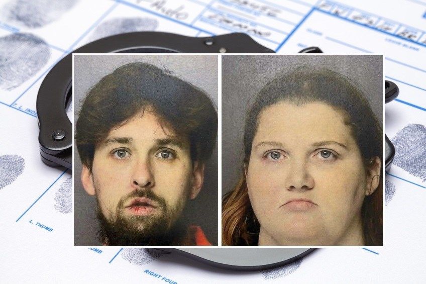 Regis Lilley (L) Samantha Haines (R)