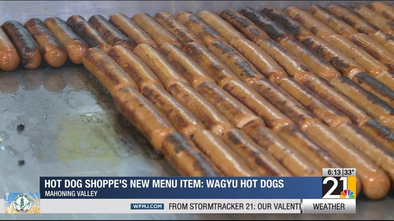 Hot Dog Shoppe's new menu item wagyu hot dog
