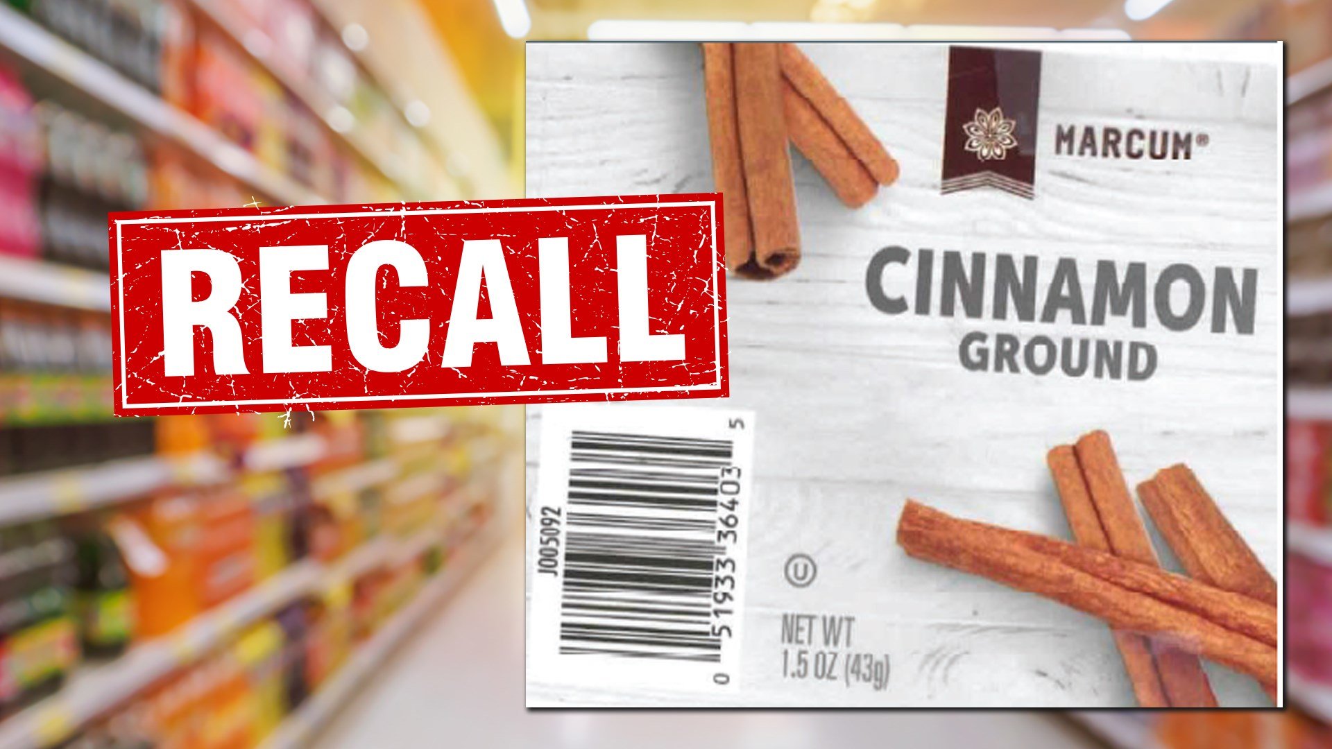 Recall Recommended For Various Cinnamon Products Due To Elevated Levels ...