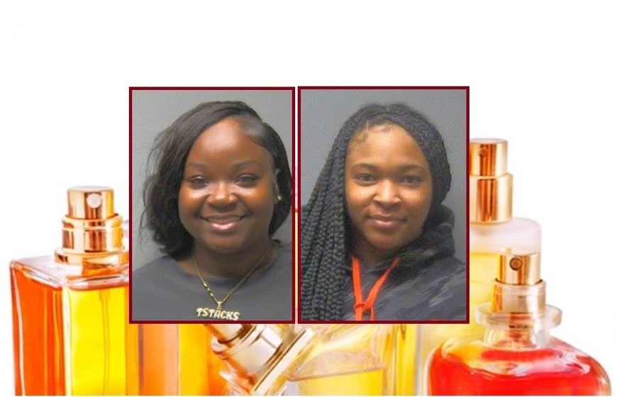 Terrashia Davenport (L) Nyesha Johnson (R)