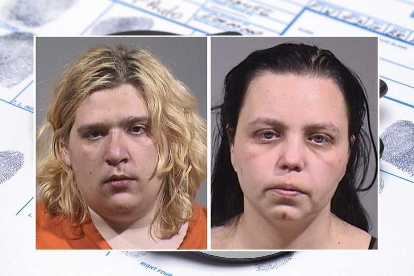 Zackary Woomer (L) Adriana Bellar (R)