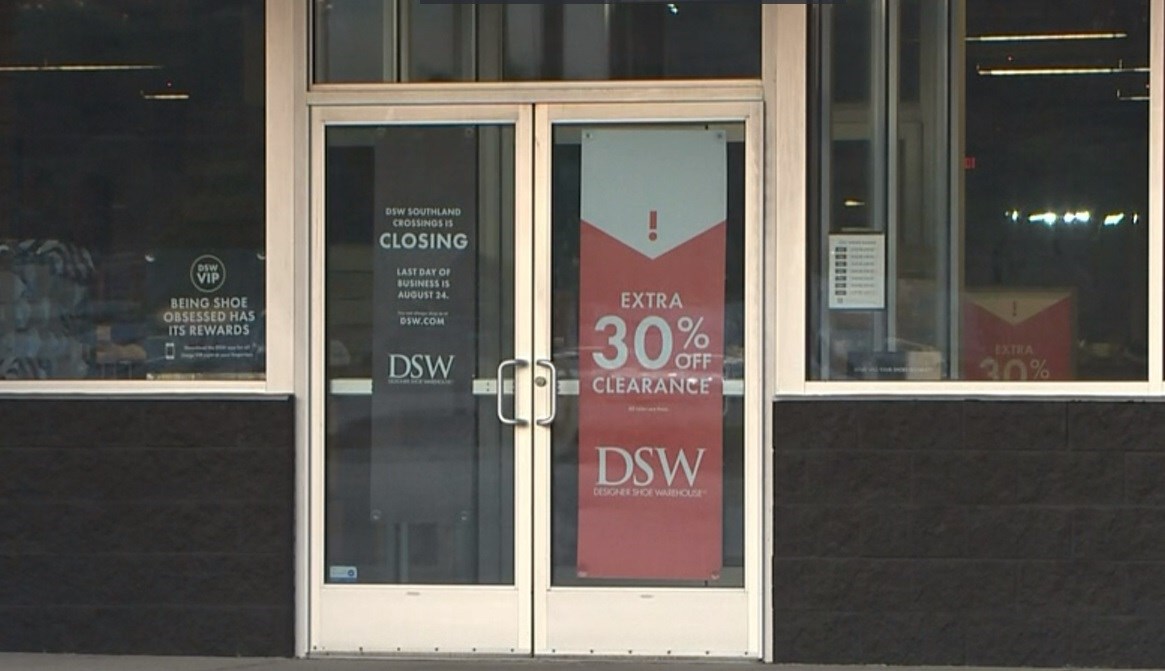 Dsw closing shops s