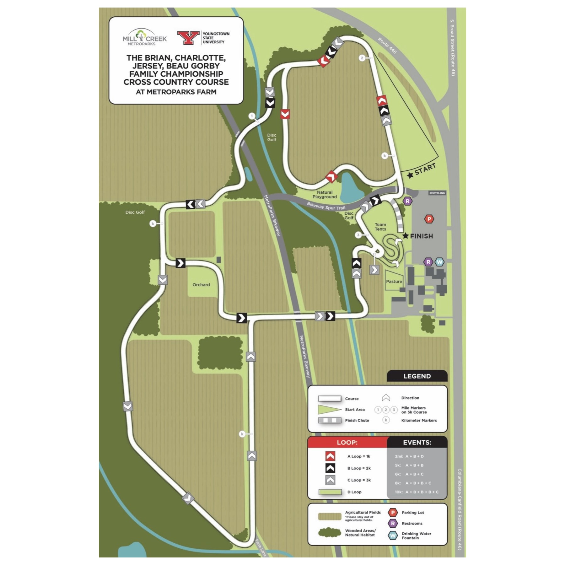 Mill Creek Metroparks announces closures ahead of cross country - WFMJ ...