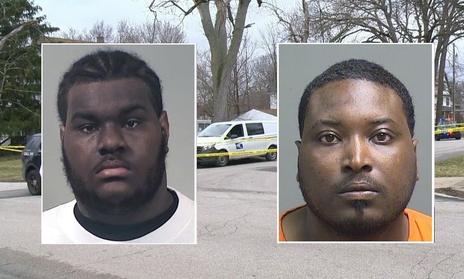 Kaprise Sledge (L) Thomas Sledge (R - 2013 booking photo)