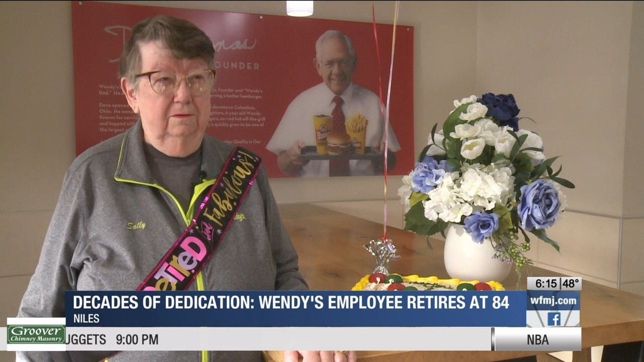 Decades of Dedication: Wendy's employee retires at 84