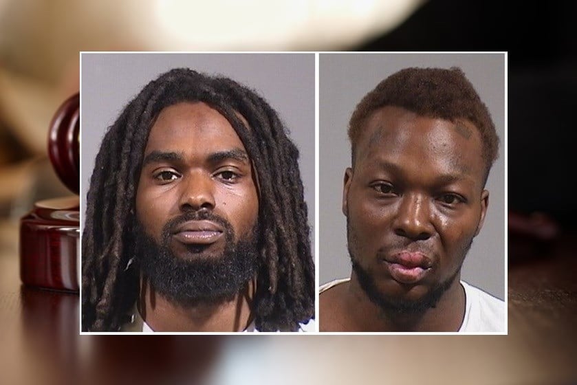 Tyree Brown (L) Michael Williamson (R)