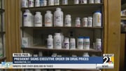 PRESS PASS: President signs executive order on drug prices