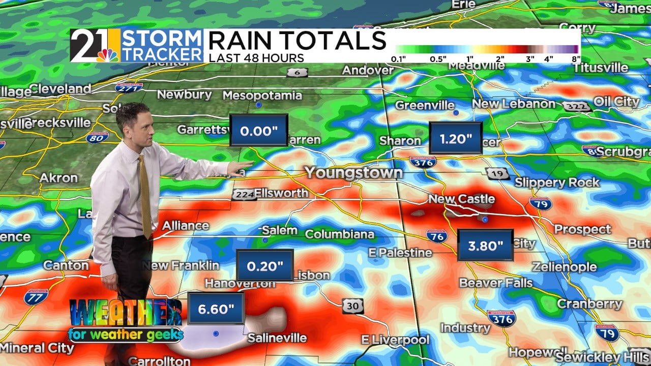 Lots Of Rain For Some, Very Little For Others
