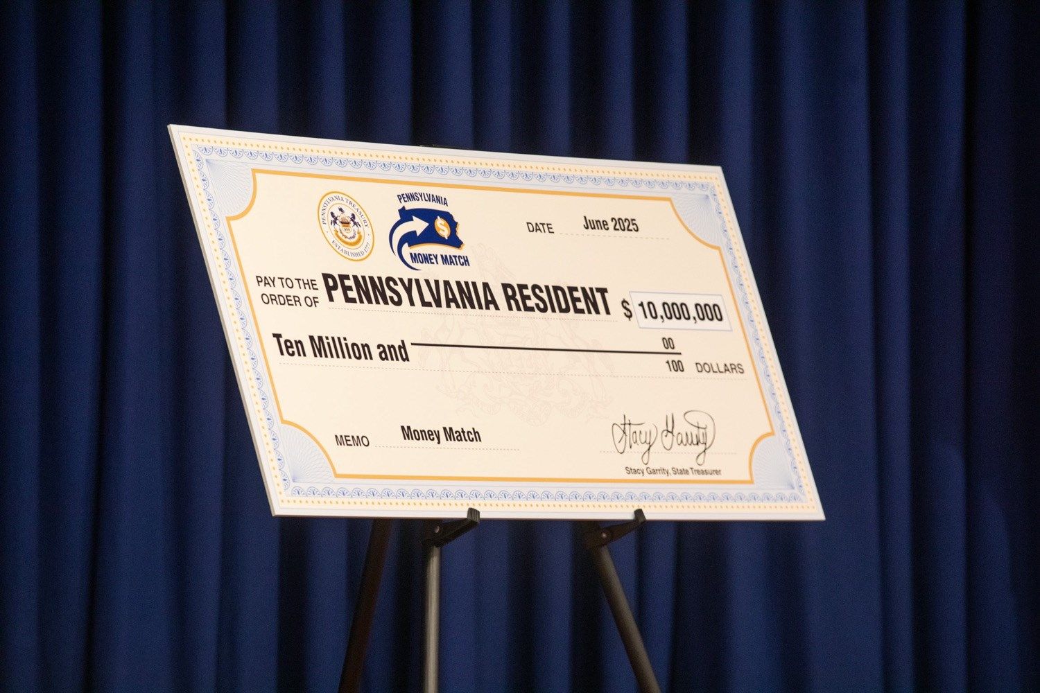 Over $22 million in Pennsylvania Money Match checks sent to state property owners