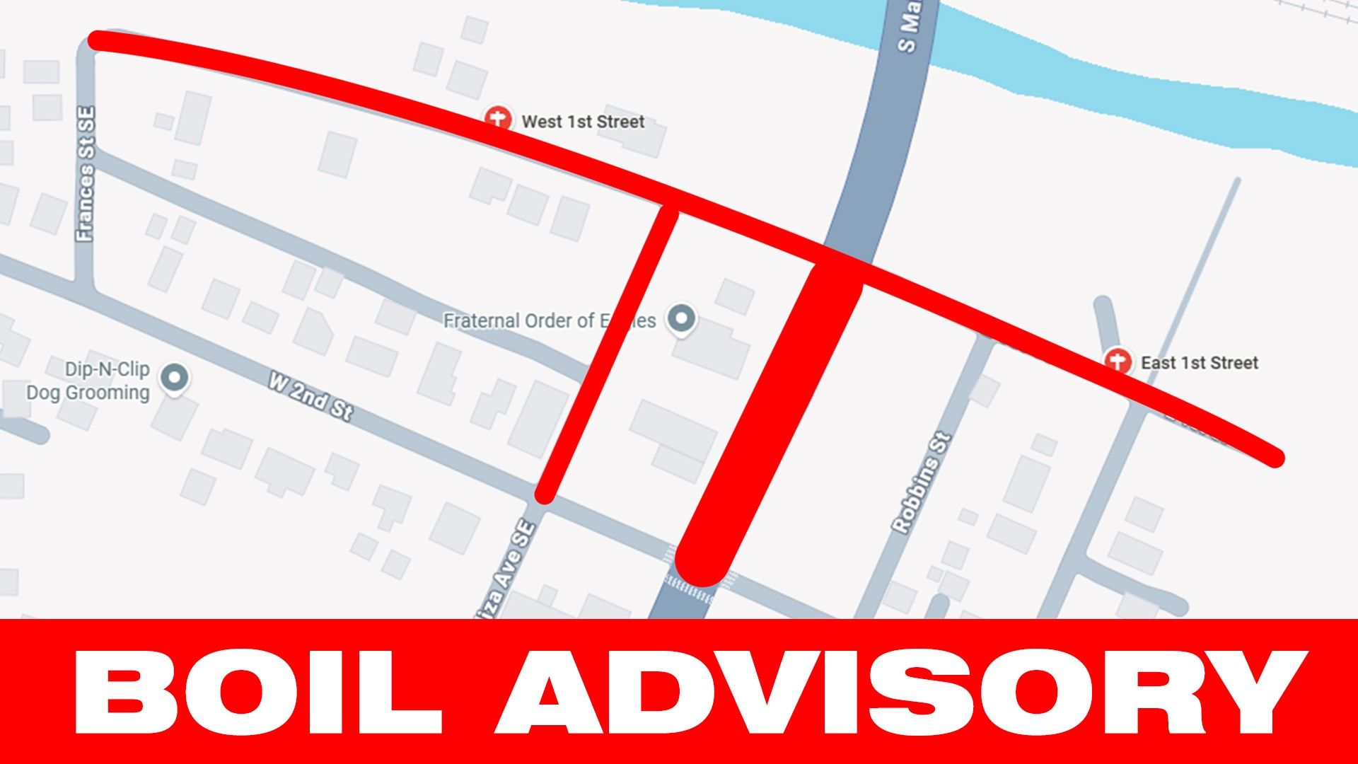 Section of Niles under boil alert following water line break