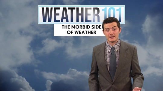 Weather 101: The morbid side of meteorology