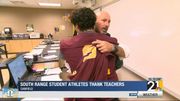 Changemakers: South Range student athletes thank teachers