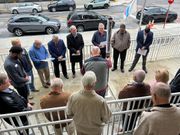 Peace pole dedicated in memory of Boardman Kiwanis Club member
